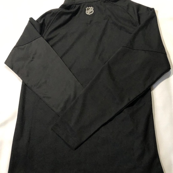 Mens NHL Reebok Chicago Blackhawks Center Ice Collection Golf Collar Shirt Small - Picture 2 of 13